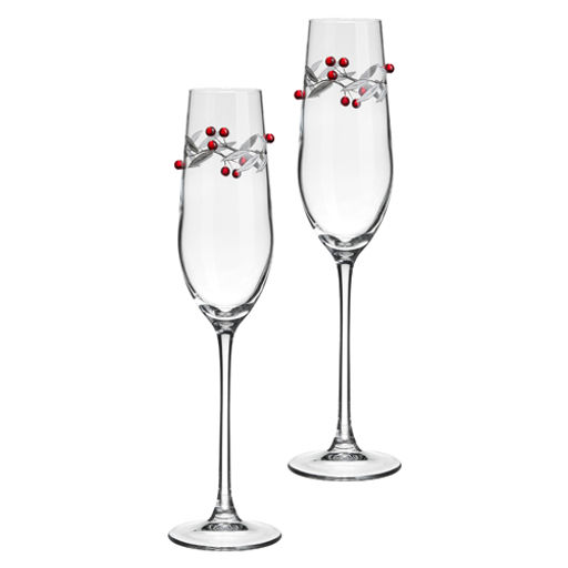 Набор бокалов для шампанского "Berry dreams" из 2 шт. 180 мл 685-127 /АРТИ-М/