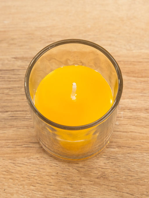 Свечи в стакане DAZZLE CANDLE 70 г, набор 2 шт., лимон
