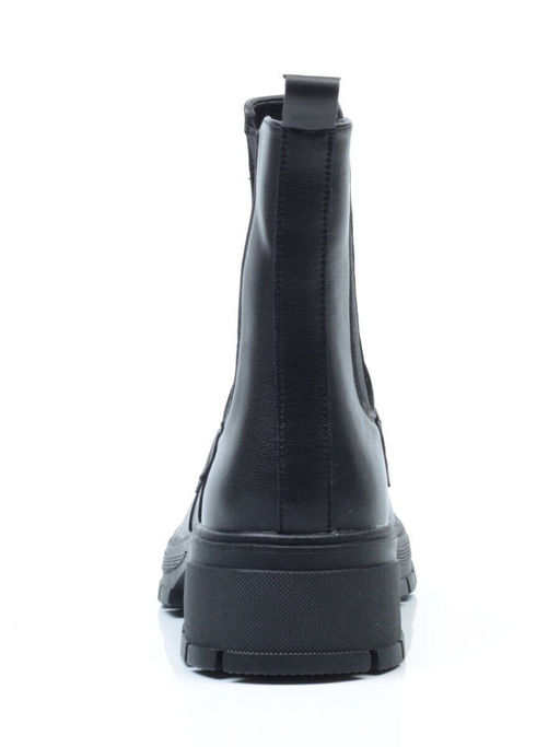01-5251-1 BLACK Ботинки демисезонные (искусственная кожа, байка) - No name фото 26