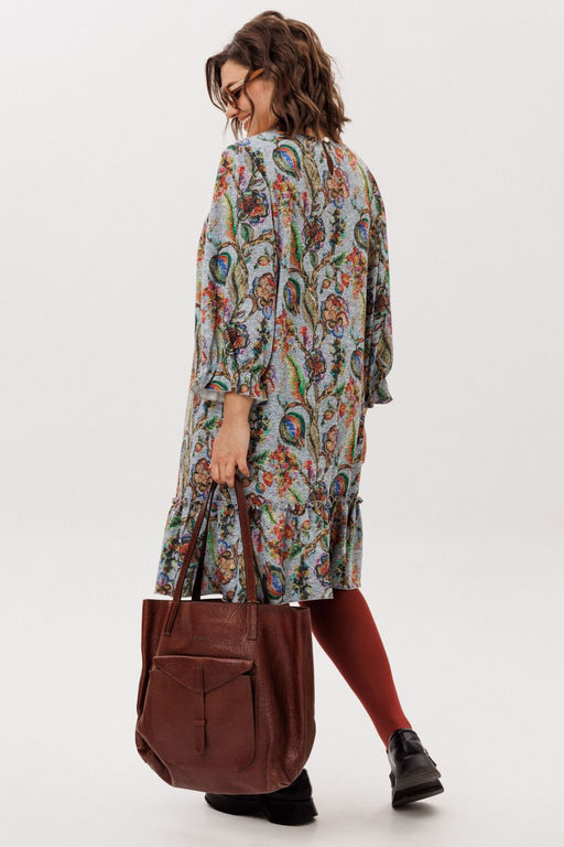 Платье ANELLI 1775 экзотический серый