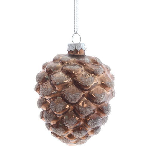 Украшение новогоднее "Шишка", L7 W7 H10 см, 2в.