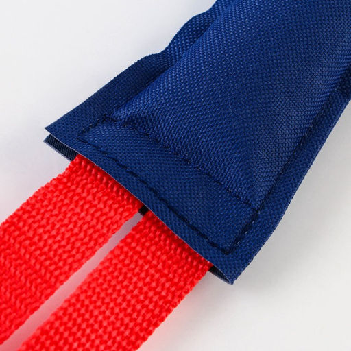 Игрушка-кусалка с 1 ручкой, тёмно-синяя, 20 х 5 см - Пушистое счастье фото 3