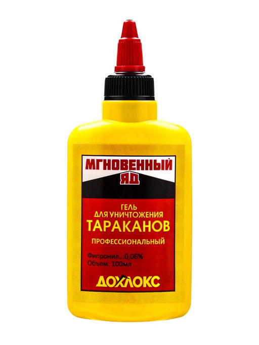 Средство от тараканов Дохлокс Мгновенный яд, гель, 100 мл