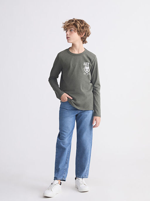 Bisiklet Yaka Erkek ?ocuk Ti??rt