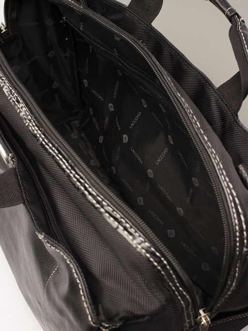 LACCOMA сумка 88722-черный эко кожа+полиэстер полиэстр