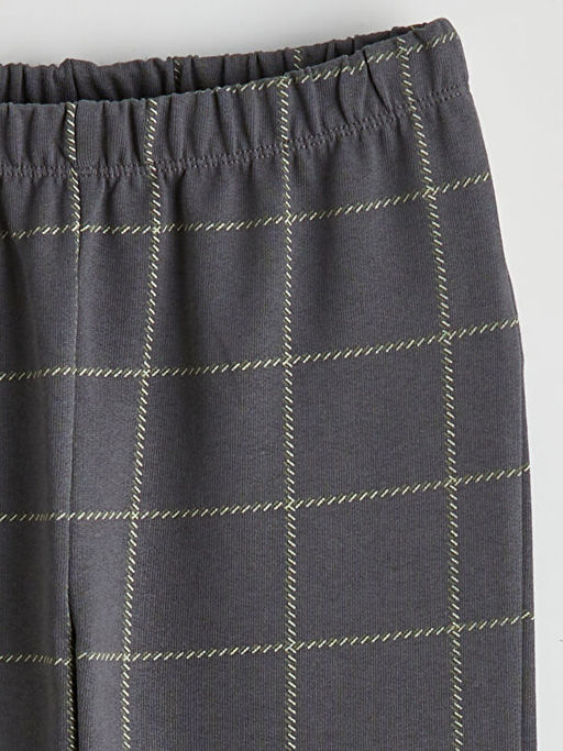 Beli Lastikli Ekose Erkek ?ocuk Pijama Alt