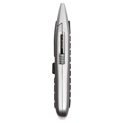 Нож универсальный трапециевидный 19 мм, фиксатор, корпус металл, Zinc-alloy, TOP