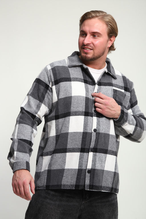 Рубашка мужская в клетку РМК-01