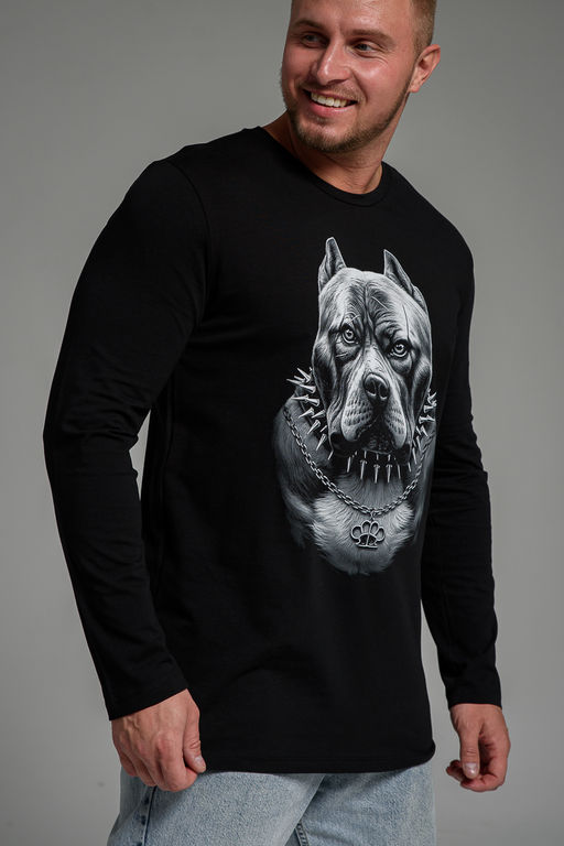 8514/1 Футболка с длинным рукавом мужская