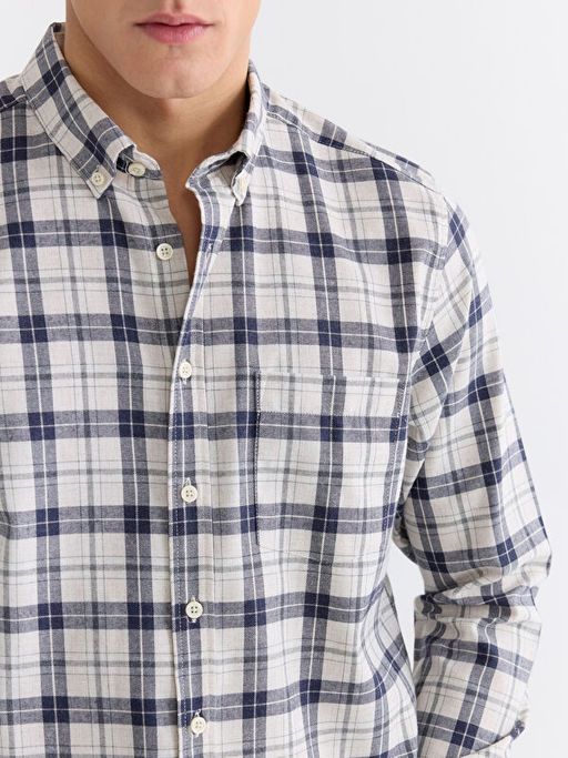 Regular Fit Ekose Erkek G?mlek