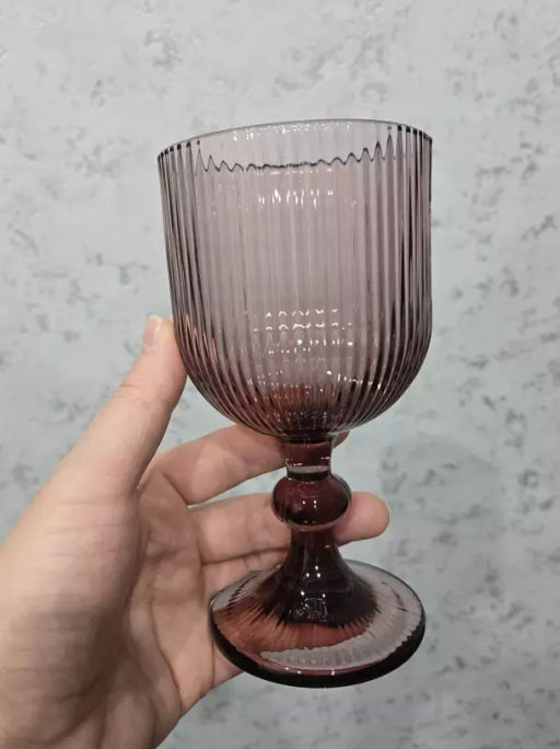 Бокал для вина Y4-6564 Грани 350 мл, стекло (433949) /DANIKS/  фото 7