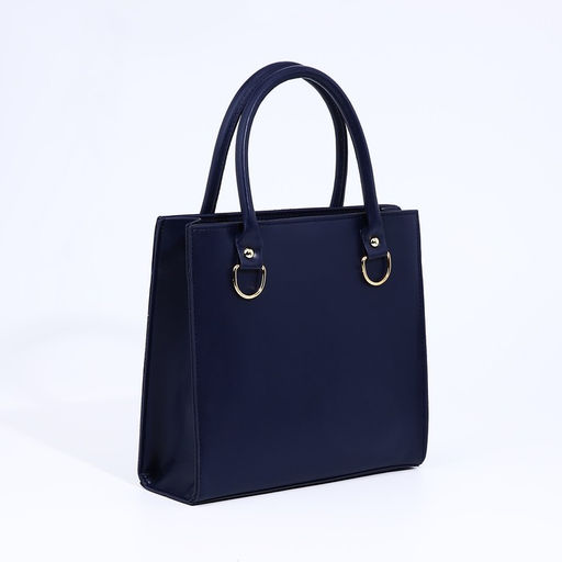 Сумка-тоут на молнии, цвет синий - Simaland фото 3