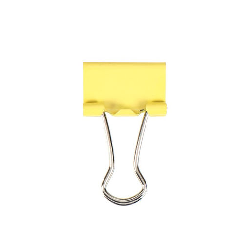 Цена за 12 шт. Зажимы для бумаг 15 мм, 12 штук, deVENTE, металлические, МИКС х 4 цвета, картонная коробка