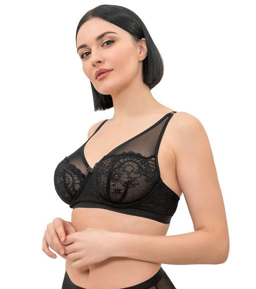 Primaverina / Farfallina Sport Chic бюстгальтер мягк. жен. PN-1123 - черный фото 2