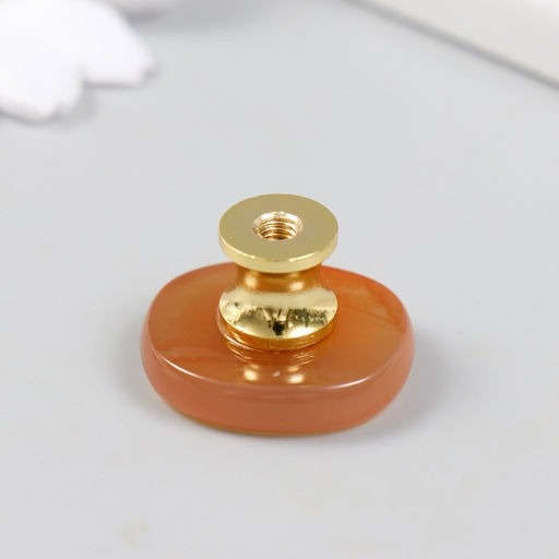 Ручка для шкатулки «Сердолик», 2.6×1.7 см