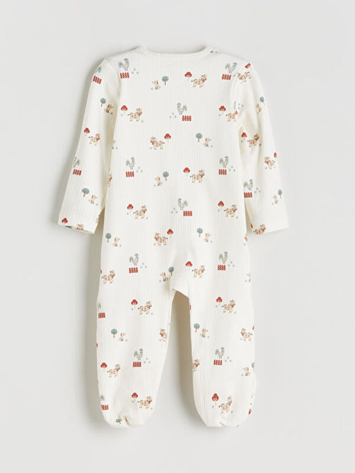 Bisiklet Yaka Erkek Bebek Hastane Seti