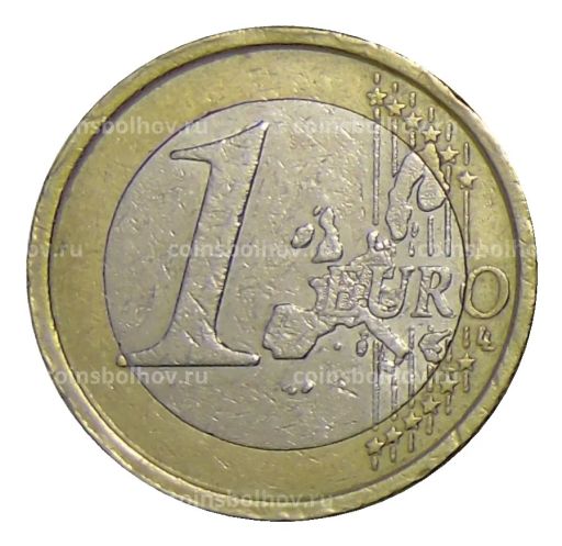 Монета 1 евро 2007 года Италия