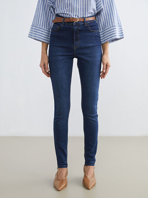 J?piter S?per Skinny Fit Kad?n Jean Pantolon