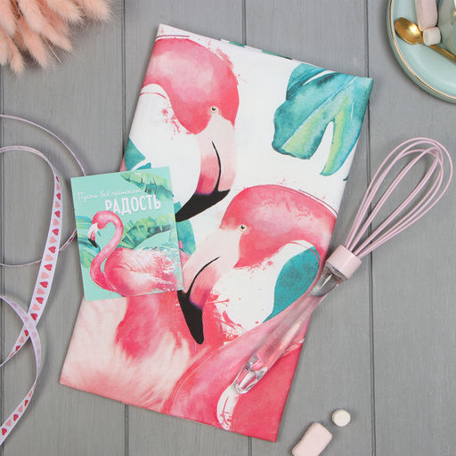 Набор подарочный Вдохновения: полотенце 40?73 см, венчик кухонный