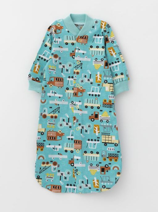 Комбинезон конверт для малыша, синий/радуга - Lesi kids фото 20