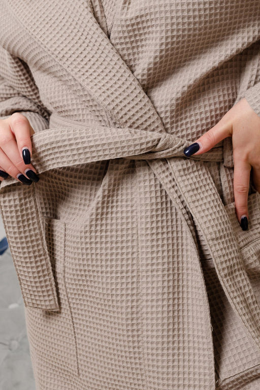 ХАЛАТ С КАПЮШОНОМ ХВК-КОФ-937 - Ашматекс фото 4