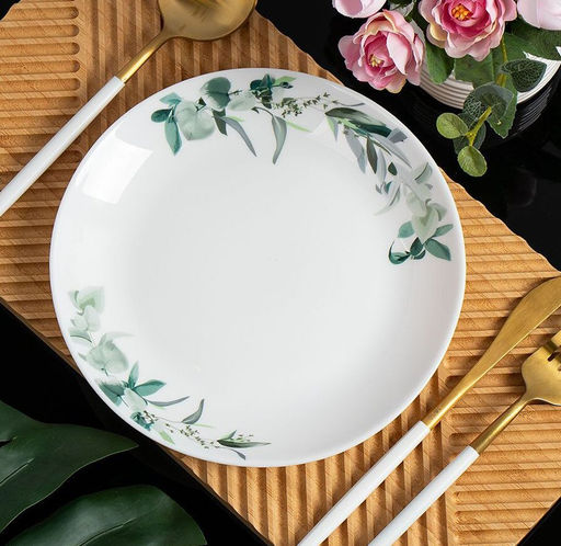 Тарелка десертная Эвкалипт стеклокерамика 19 см LHP-75 (448965) /DANIKS/  фото 7