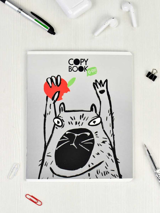 Цена за 5 штТетрадь, 48 л, клетка, арт. 65763/ 5 ВОРИШКИ /А5+, мягкий переплёт (2 скобы), мелованный картон 190 г/м?, ламинация "софт-тач" вельвет Упаковка Ассорти/