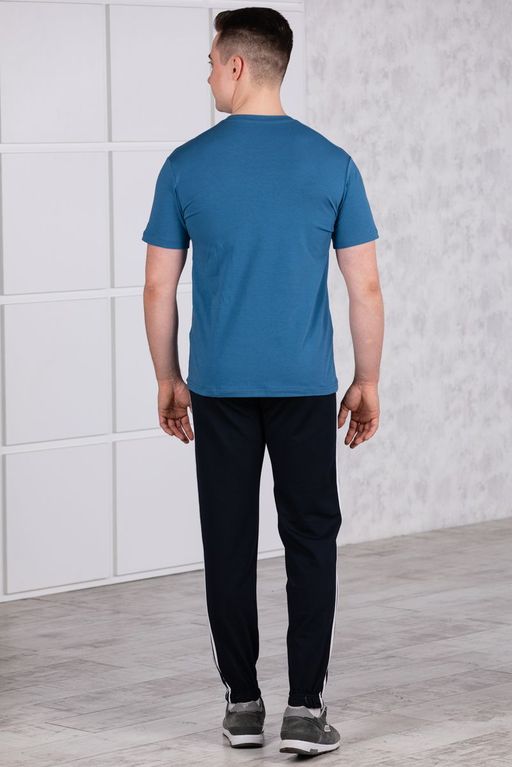 Брюки спортивные 
 3.MM155A-синий-тёмный