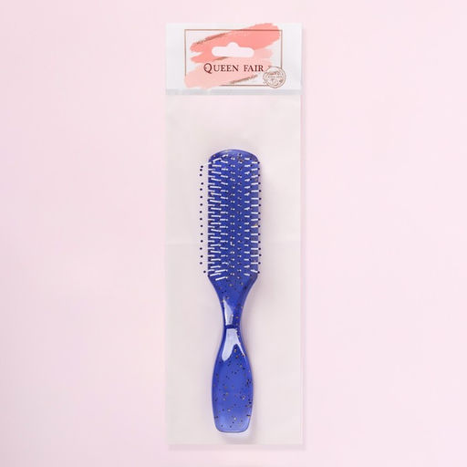 Расчёска массажная, 4×17(±1) см, МИКС