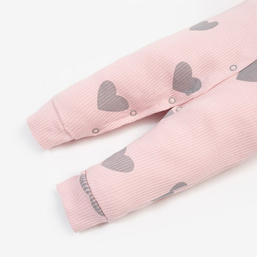 Комбинезон Крошка Я Сердца, рост 80-86 см, цвет розовый  фото 5