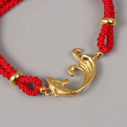 Браслет - талисман фэншуй «Растительный узор», набор 5 шт., регулируемая длина