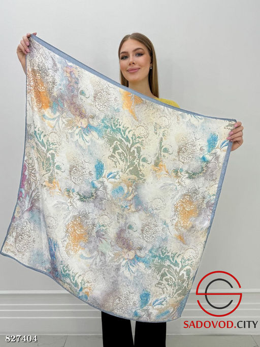 Платок женский с рисунком