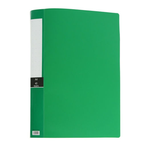 Папка с 40 вкладышами Calligrata А4, 400мкм, МИКС  фото 11