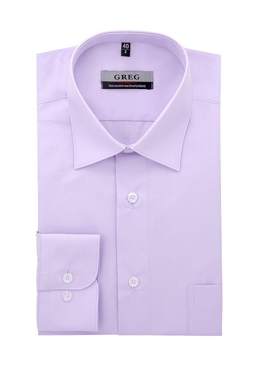 Сорочка мужская длинный рукав GREG 720/319/LV/Z  фото 2