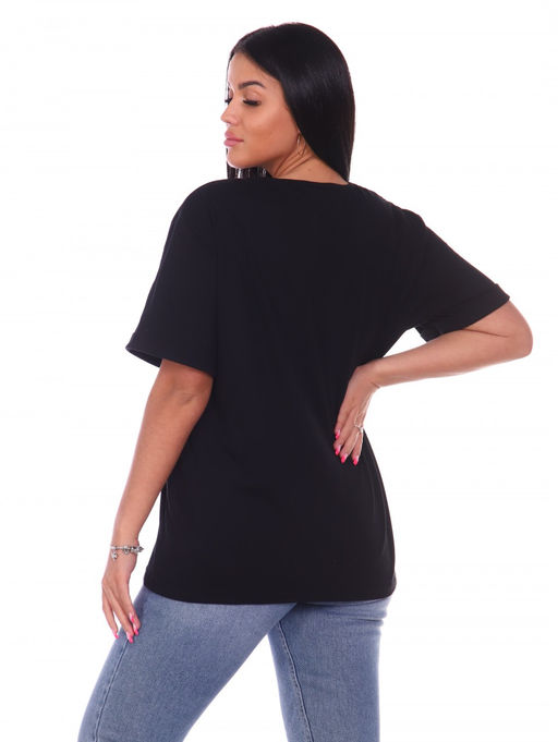 Футболка №155 (Чёрный) - Итос-плюс фото 3