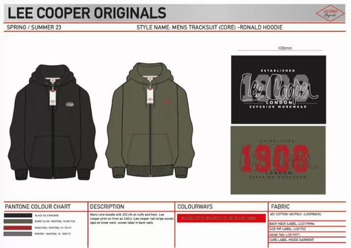 Толстовка RONALD / Lee Cooper  фото 2