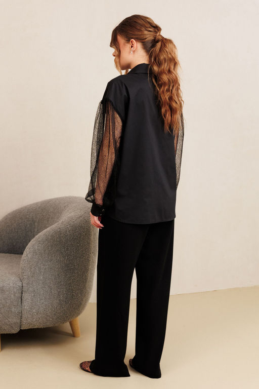 Рубашка AMORI 6503 черный  фото 7