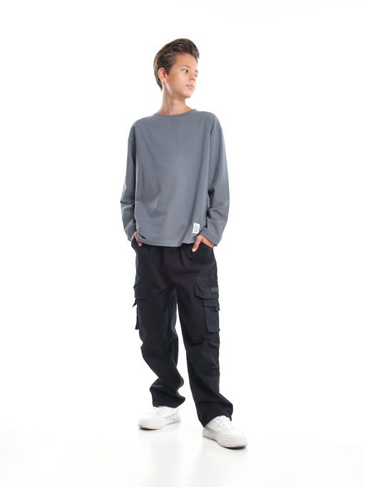 Брюки карго 33-91236 черный - Mini maxi фото 26