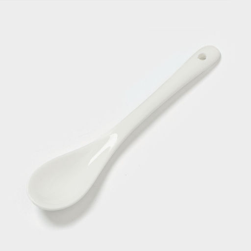 Банки с ложками на деревянной подставке Эстет. Gold, набор 3 шт.: 300 мл, керамика, белые - Simaland фото 11