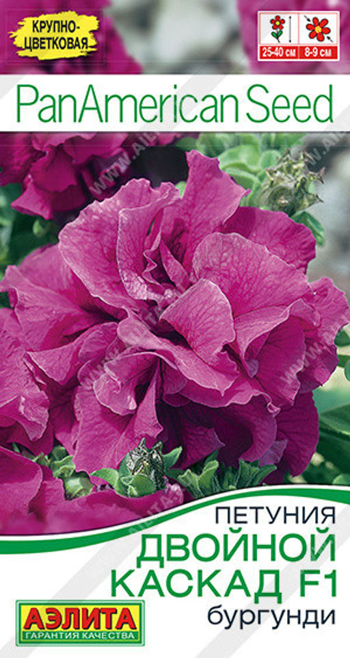 1688A Петуния Двойной каскад F1 бургунди 5шт