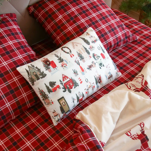 Постельное бельё евро «Этель» Scottish deer, поплин