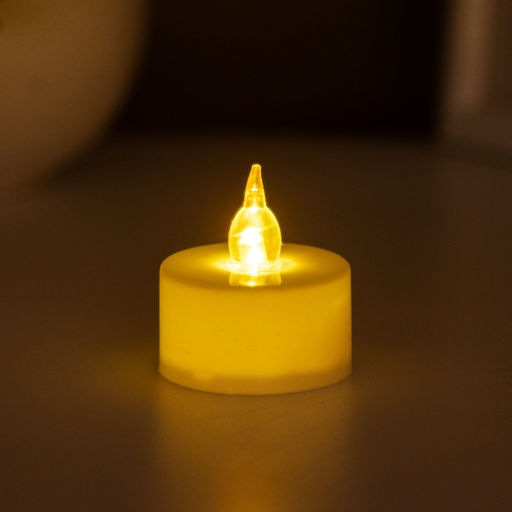 Цена за 4 шт. Светодиодная свеча, ночник LED RISALUX «Малая», RGB, h=4 см