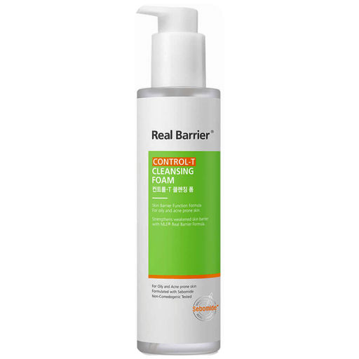 Real Barrier Control-T Cleansing Foam, 190ml - Очищающая гель-пенка для проблемной кожи