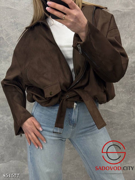 Бомбер женский весенний - Bruno фото 2