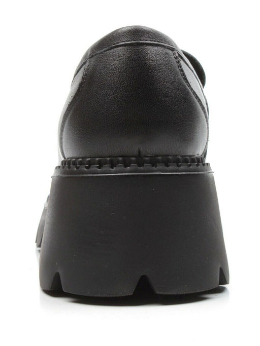 03-5939 BLACK Лоферы женские (натуральная кожа)