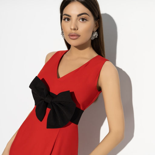 Платье Позирую как модель (с брошкой) - Charutti фото 3