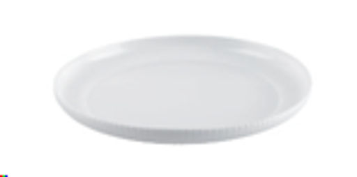 Цена за 1 шт. Тарелка 254 мм Вертикаль / FLSLQP100 (WHITE) /уп 36/ - ГалеонТрейд фото 2