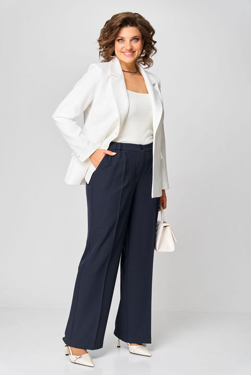 Костюм Aira Style 24237 Молочно-синий