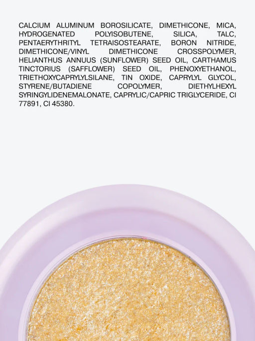 Influence Beauty Тени Creatium тон 01 жёлто-жемчужно-голубой