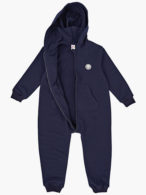 Комбинезон из футера для мальчика UD 7038 т.синий - Mini maxi фото 7
